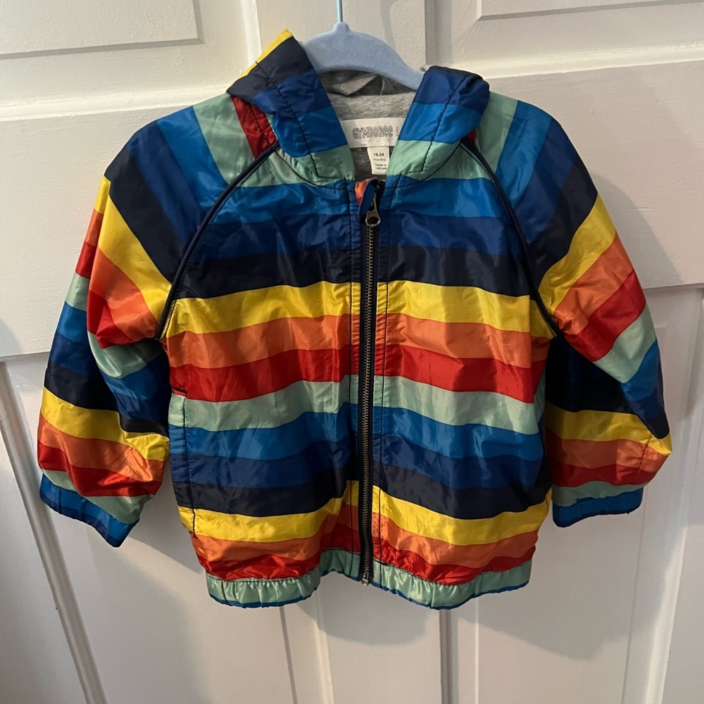 Gymboree Red and Blue Raincoat for Kids